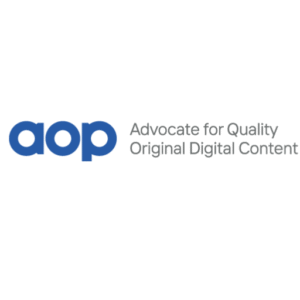 blue AOP logo friends of Social Mobility Month